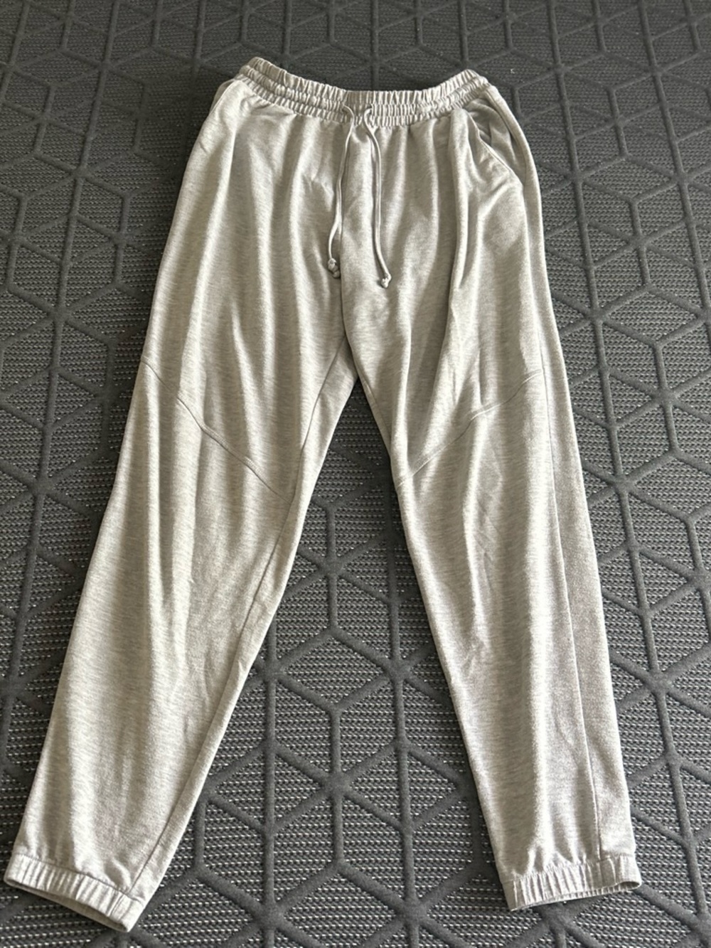 Forever 21 Light Gray Women's Drawstring Jogger Pants